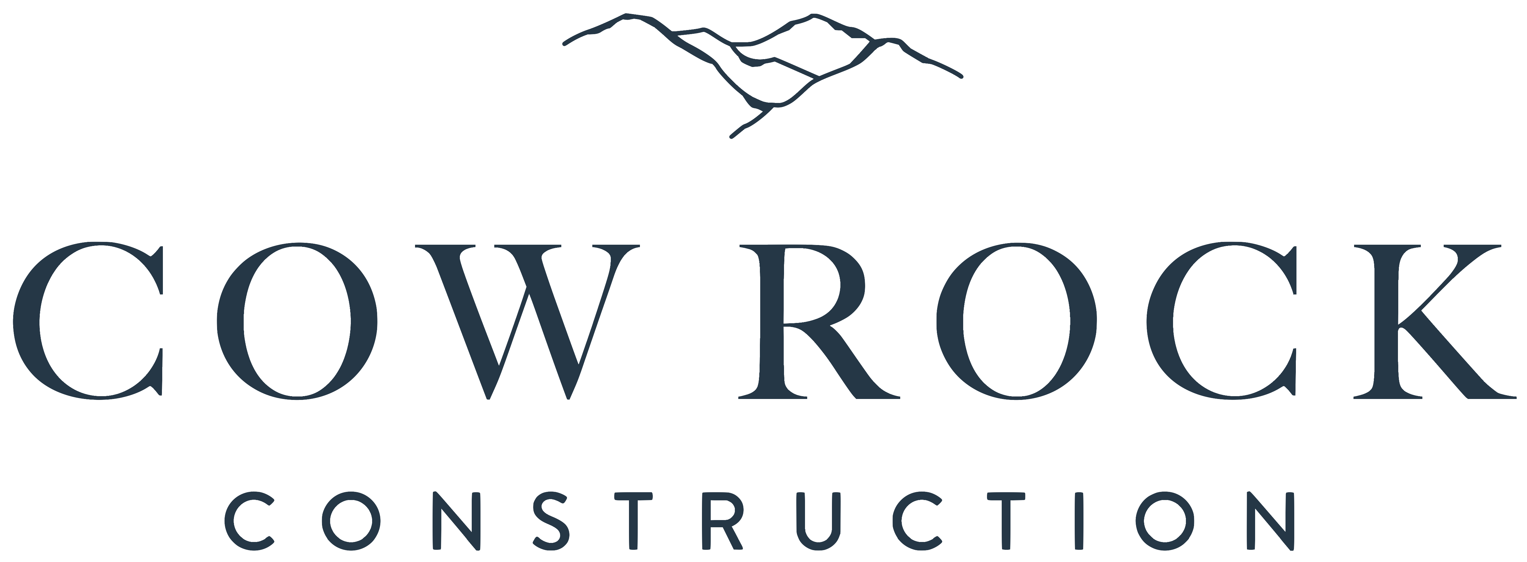 Cow Rock Construction Logo